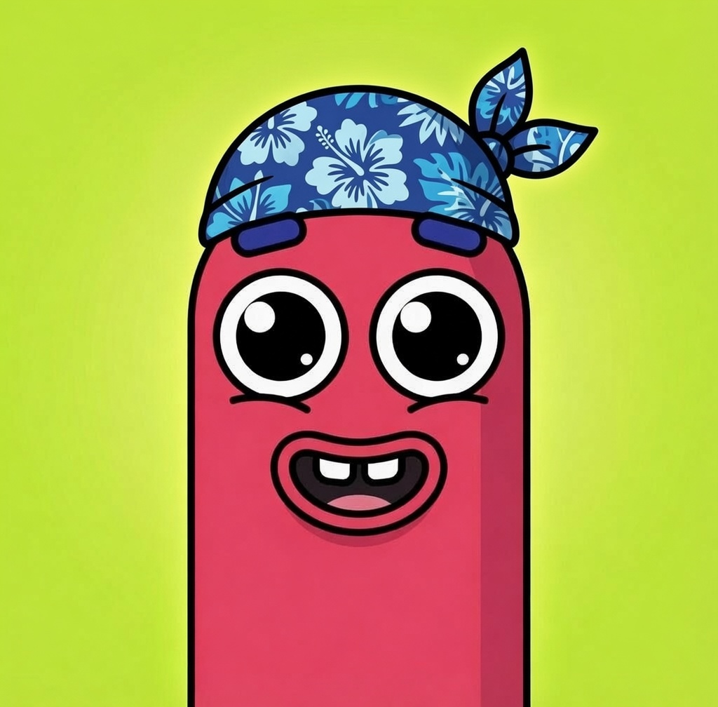 Bandana BOB — Floral Bandana · Pink Fit